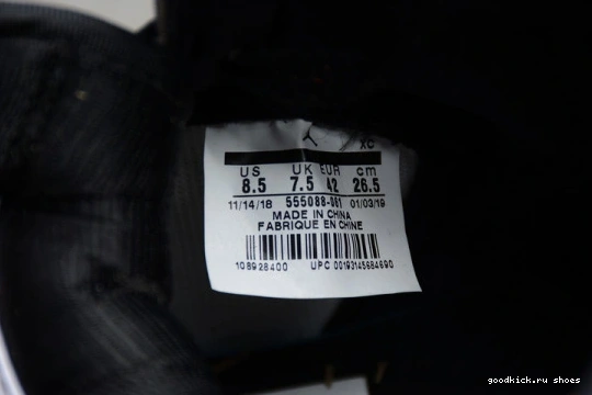 - High 555088-061 Air Jordan Red' Og Retro 555088-061 1 'Gym 0309